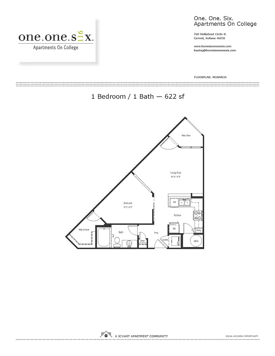 Floor plan S1/S1-A: Monarch