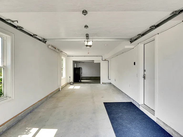 the garage