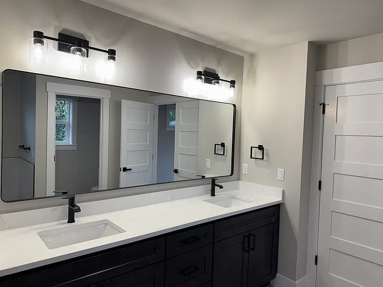 View of vanity