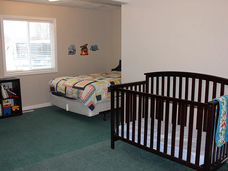 Extra large bedroom.
