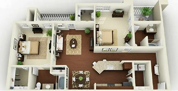 Floor plan Lancaster