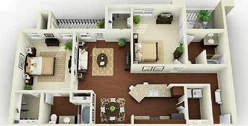 Floor plan Lancaster