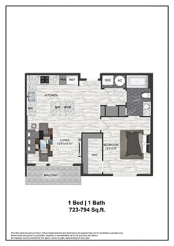 Floor plan A1