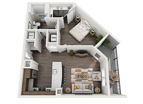 Floor plan A6A