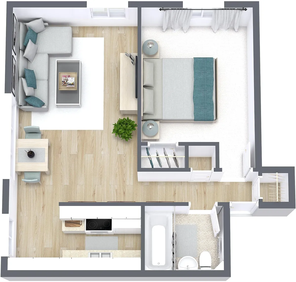 Floor plan City Lights