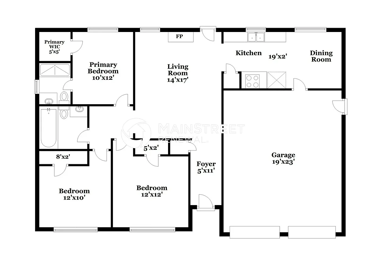 Floor Plan - 4114 Brumbelow St