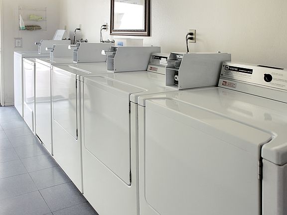 Clean and convenient laundry facilities on-site