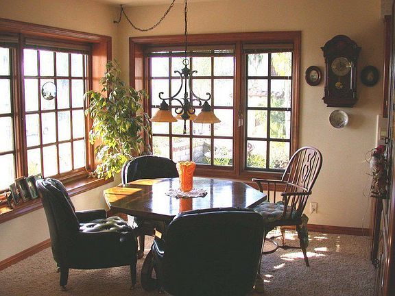 Breakfast dining area