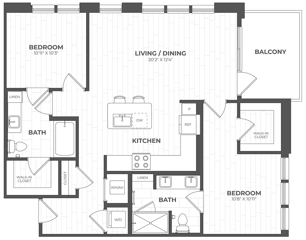 Floor plan B1