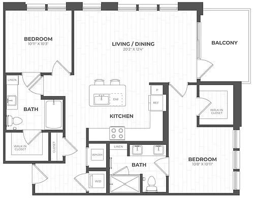 Floor plan B1