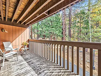 First floor deck