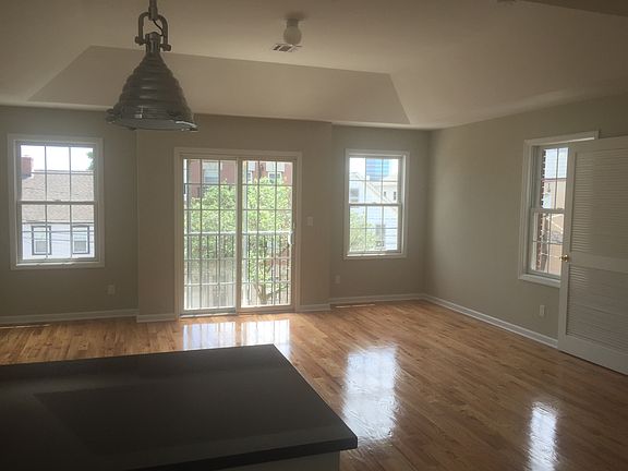 Living Room view with French doors