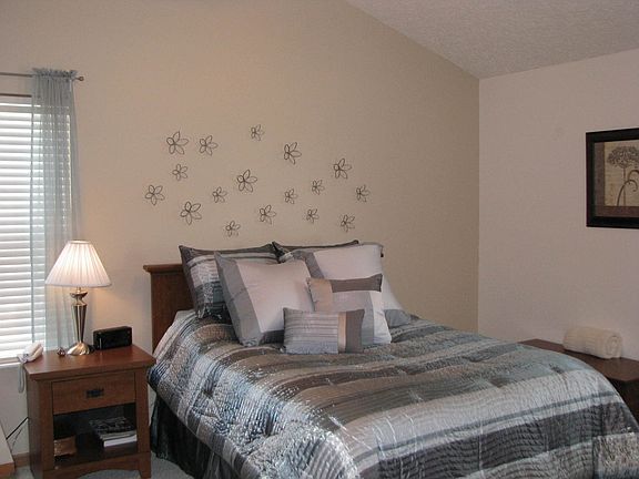 A view of the Vaulted Master Bedroom
