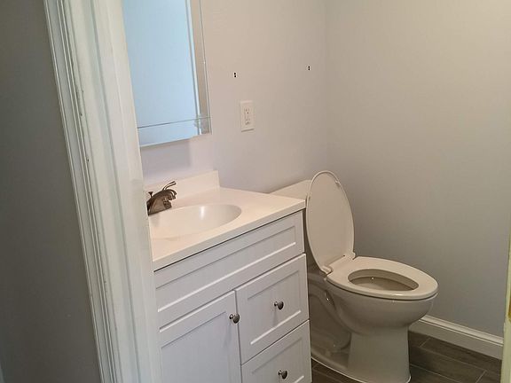 New half bathroom downstairs