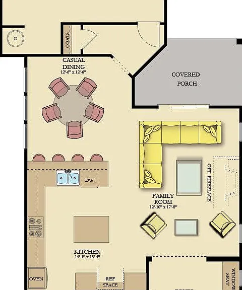 First floor plan