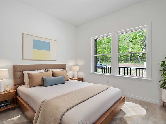 Virtually Staged Bedroom