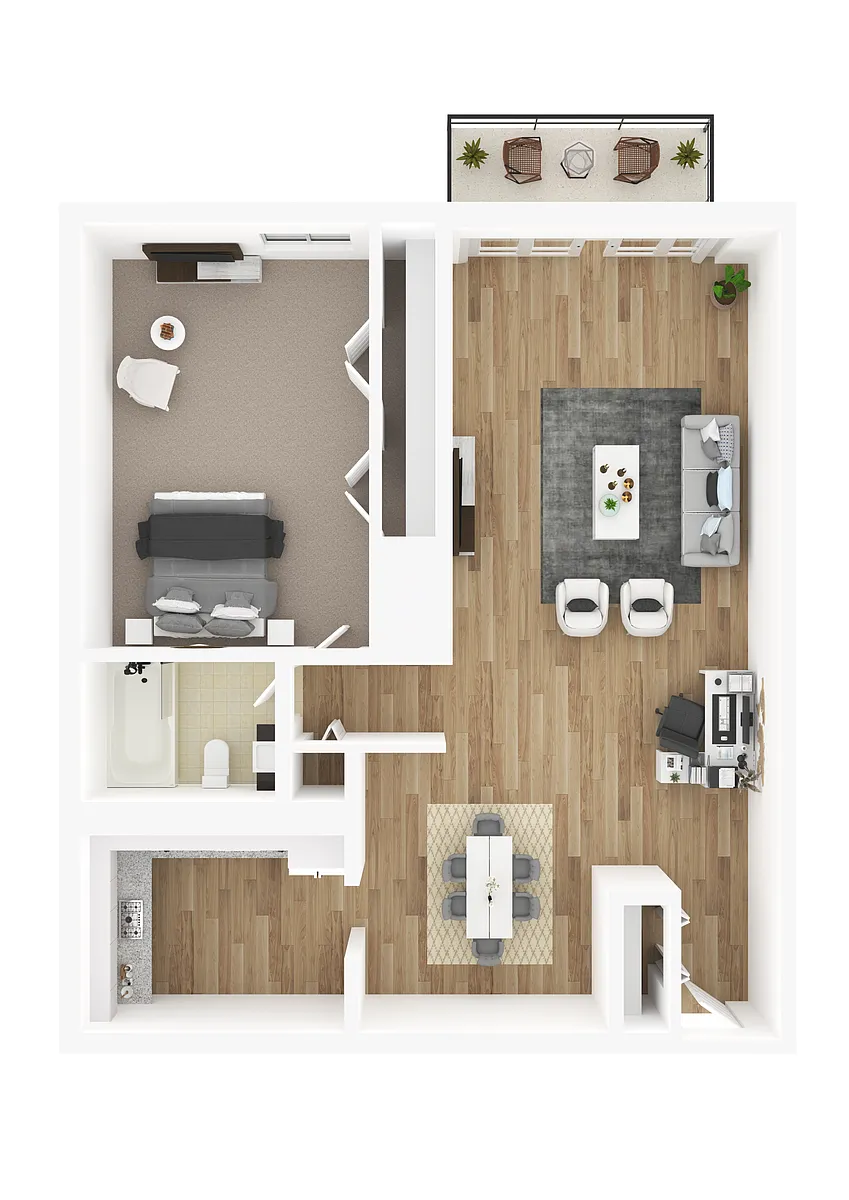 Floor plan Montrose