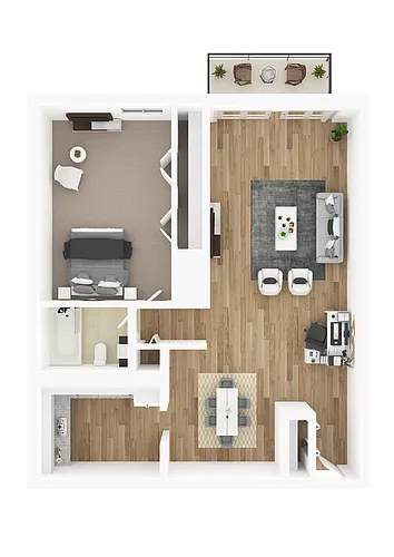Floor plan Montrose