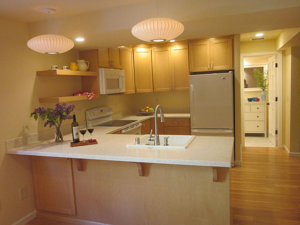 Kitchen - open to dining and living rooms.