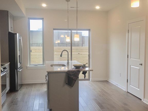 Kitchen to slider.