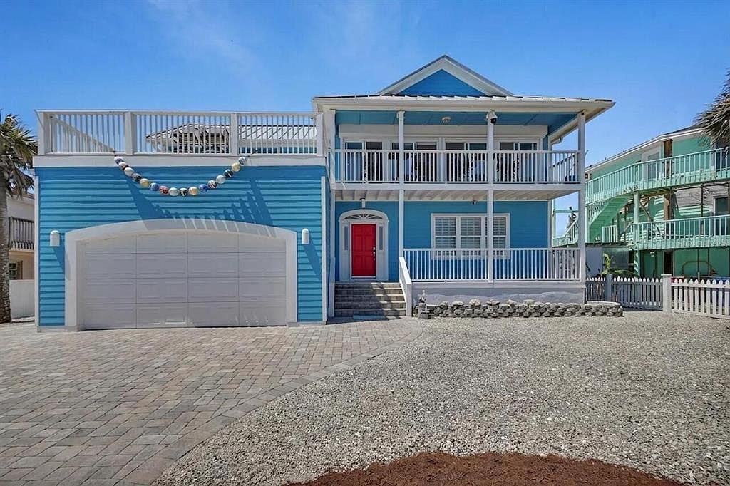 未開封☆マリオ・アゴスティーニ 運河沿いの家 6344 S ATLANTIC AVENUE, New Smyrna Beach, FL 32169 | Zillow