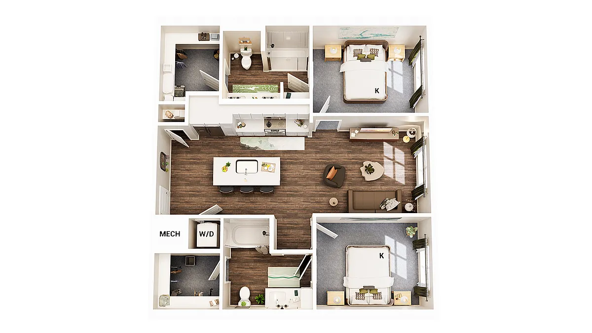 Floor plan B1