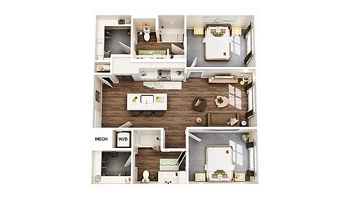 Floor plan B1