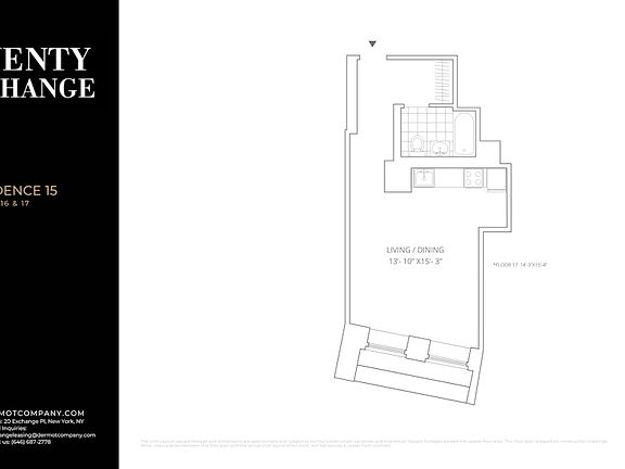2nd image of 20 Exchange Pl APT 1715