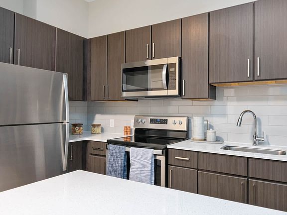 Kitchen with Stainless Steel Appliances