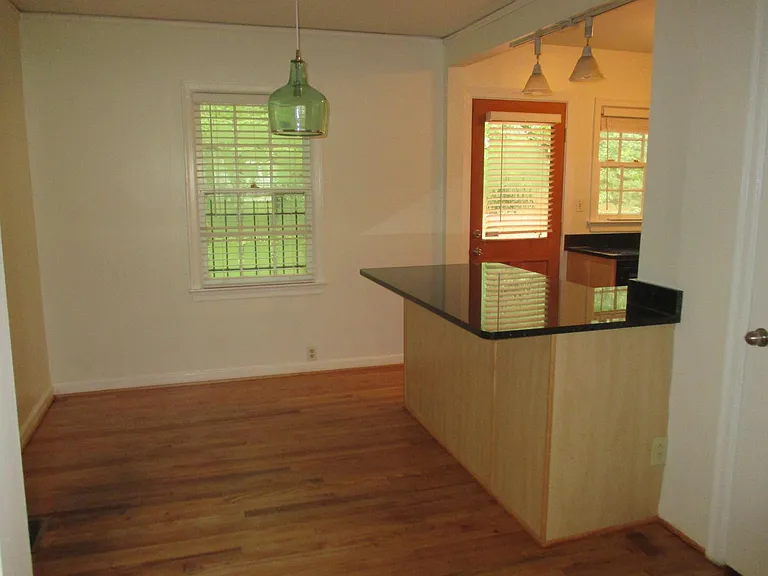Bar next to kitchen