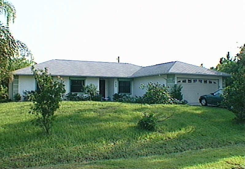 Front of house on quiet street
