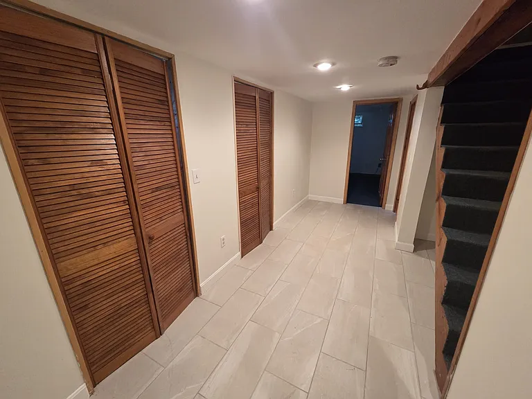 basement hallway