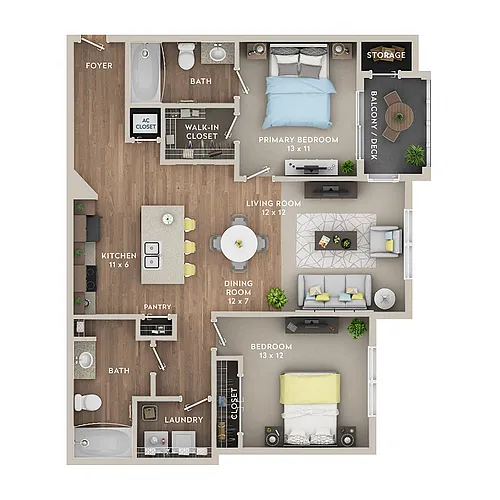 Floor plan Palm