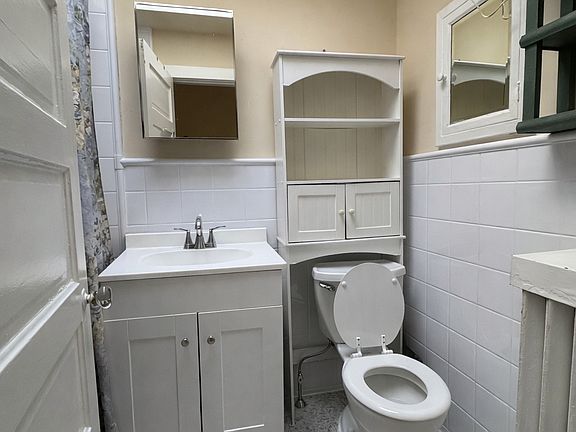 Bathroom (tub with shower on left)