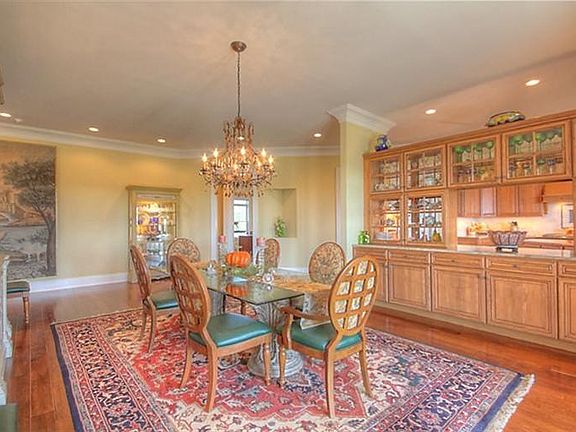 Spacious formal Dining room has 5" hardwood plank floors with durable finish.