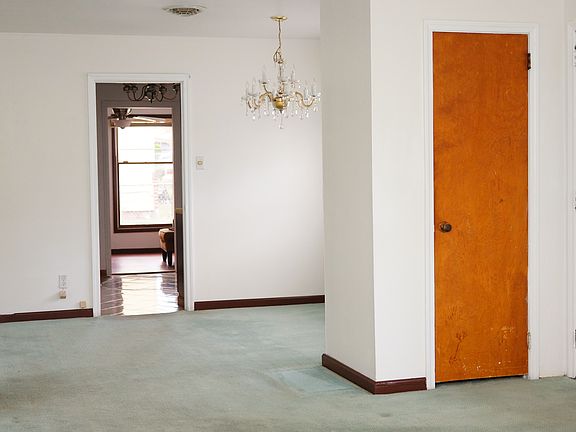 Living room, dining room, kitchen, to family room