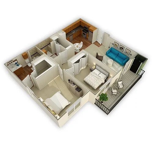 Floor plan B2