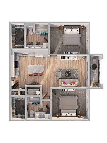 Floor plan B1