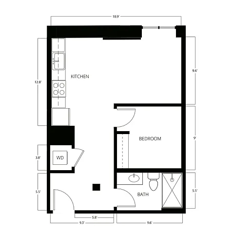 Floor plan A1-LIB