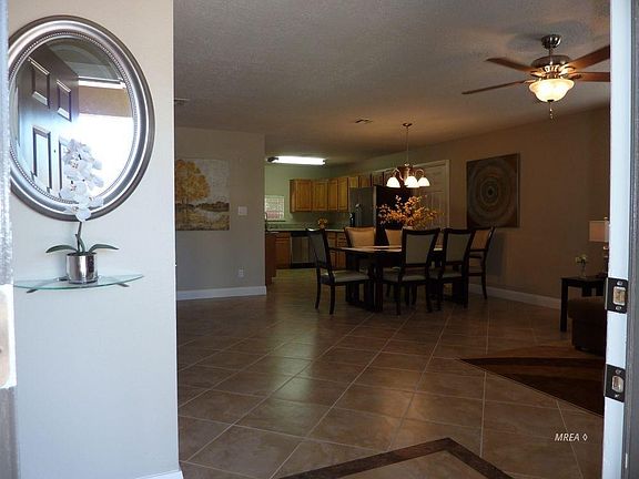 View from front door into home