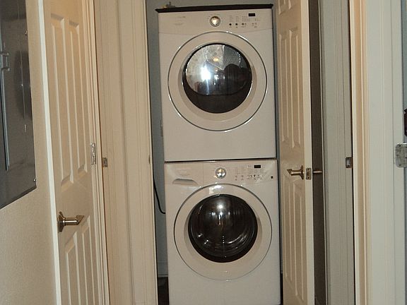 Washer & Dryer Closet