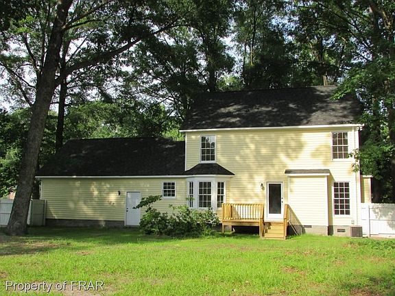 Back of house big yard