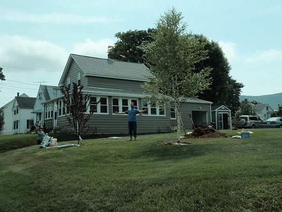 new landscaping began 2009