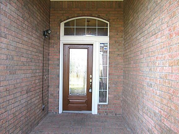All brick entry way