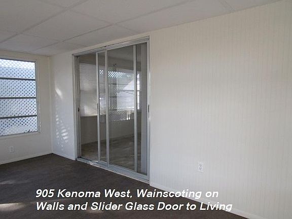 lanai access from the living room 