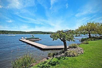 New dock, water slide & boat lift