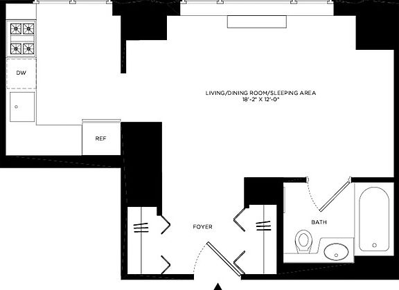 2nd image of 601 W 57th St APT 14D