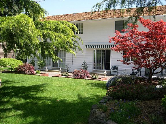 Rear view from fairway