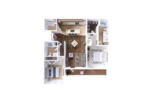 Floor plan 2-B2-Sunup