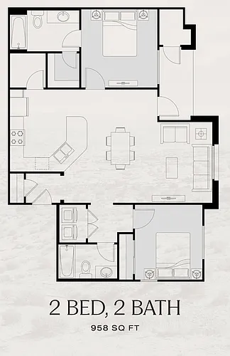 Floor plan 2X2